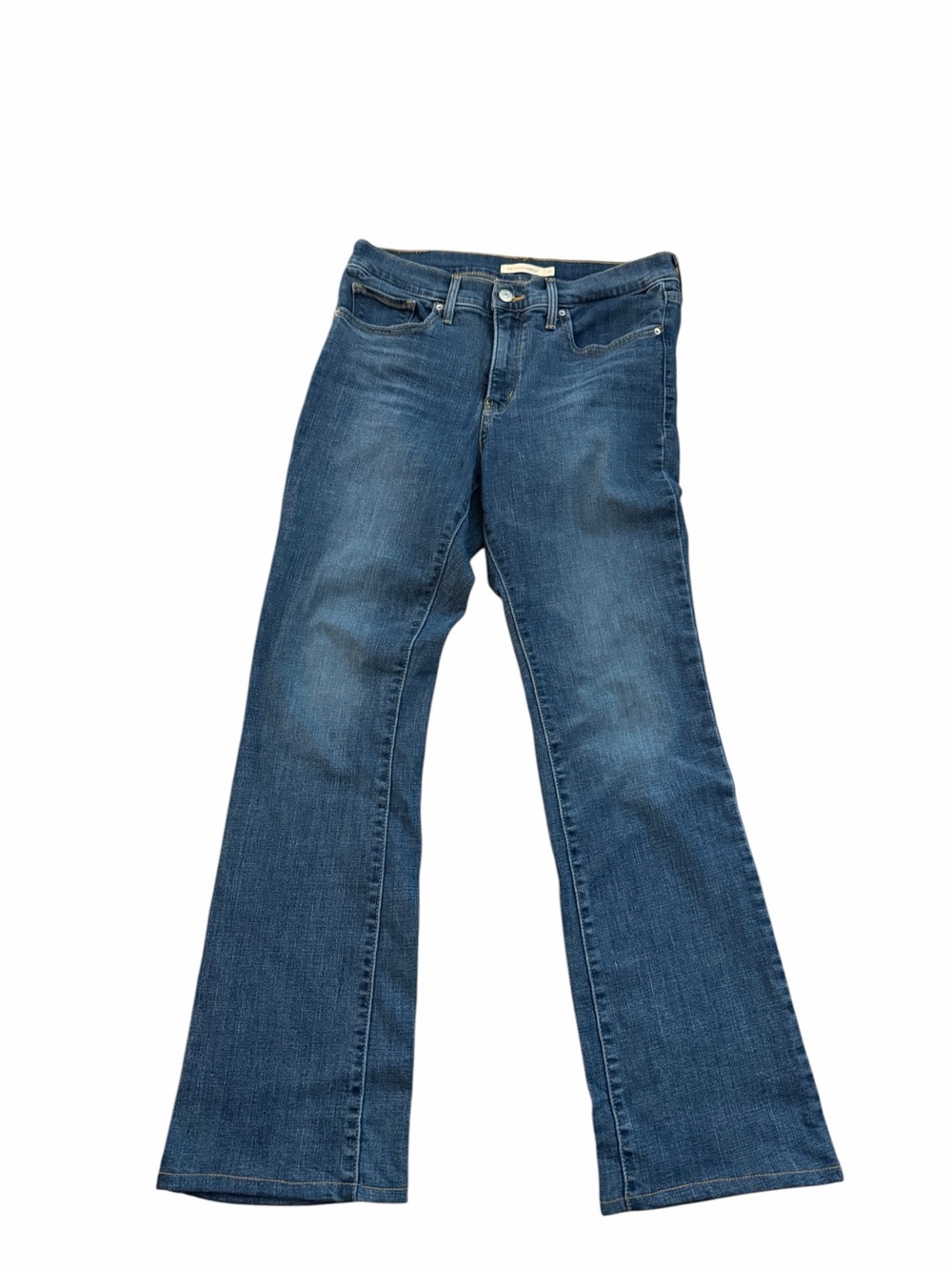 Classic Levis Women's Blue Bootcut Jeans